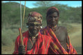 016098 Samburu Warriors, North Kenya A4 Photo Print