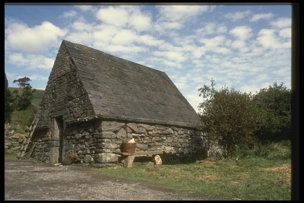 017036 Historic Settlement, Wicklow Mountains A4 Photo Print