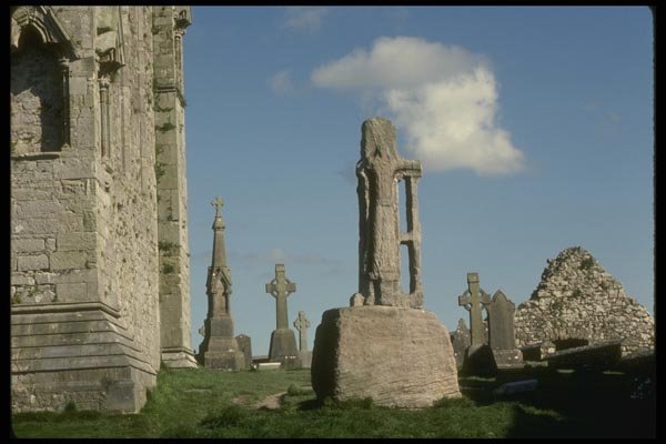 017054 Gaelic Crosses, Cashel A4 Photo Print