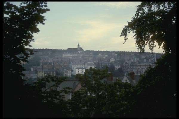 017080 Cityscape Of Cork A4 Photo Print