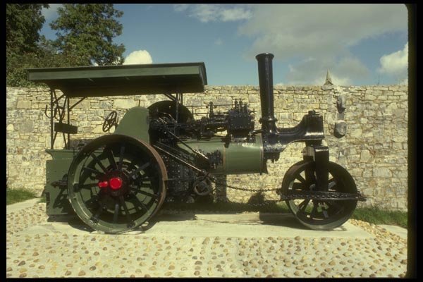 017085 Steam Engine, Cashel A4 Photo Print