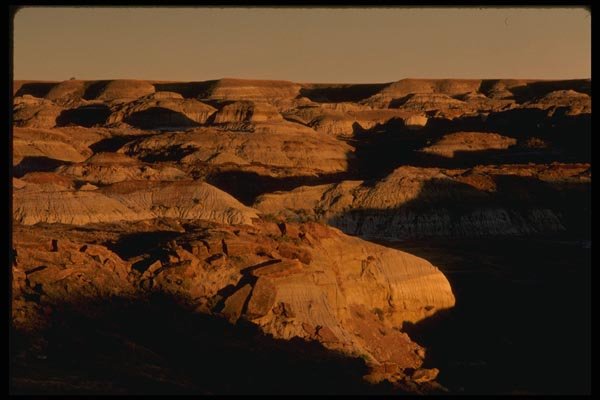 018004 Dinosaur Provincial Park Badlands, Alberta A4 Photo Print