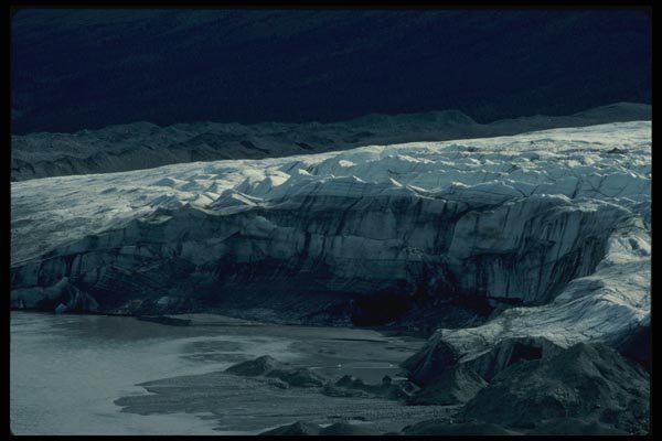 018020 Donjek Glacier Kluane Park, Yukon A4 Photo Print