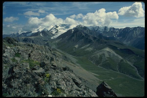 018024 Hoge Pass Kluane, Yukon A4 Photo Print