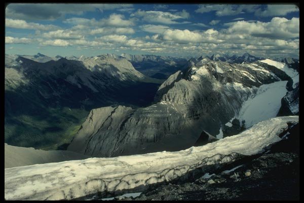 018029 Banff National Park From Mount Cauley, B.C. A4 Photo Print