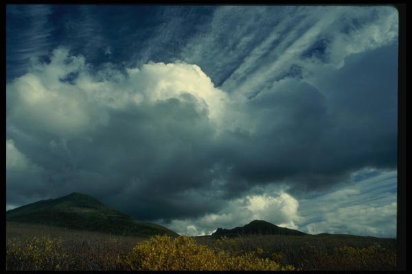 018045 North Fork Pass Kluane Park, Yukon A4 Photo Print
