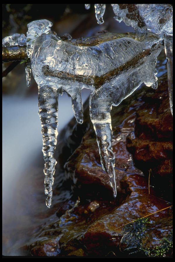 018052 Icicles A4 Photo Print