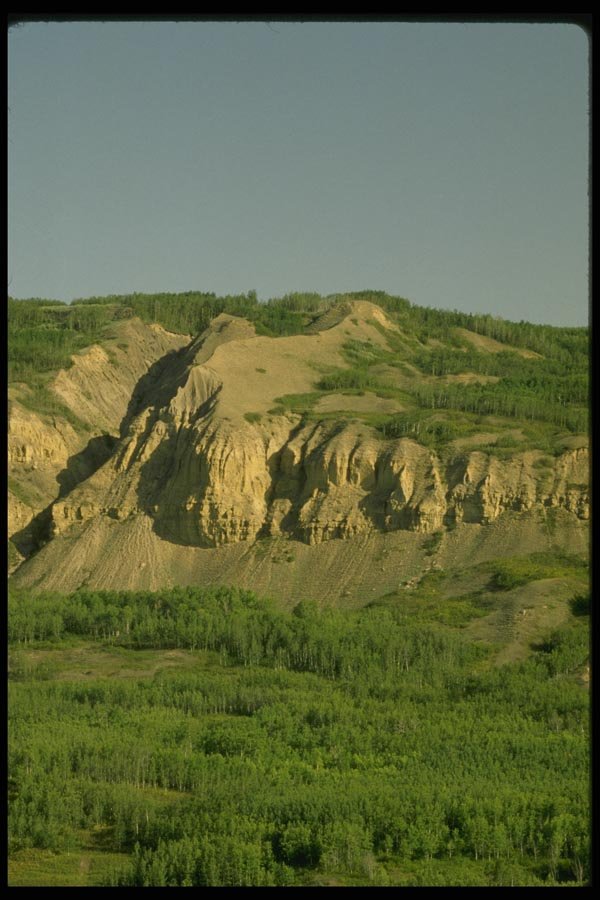 018053 Near Hudson's Hope In Northeastern B.C. A4 Photo Print