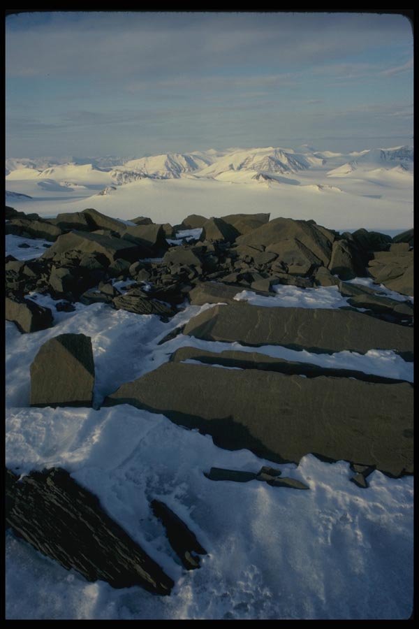 018068 Glacier Field A4 Photo Print