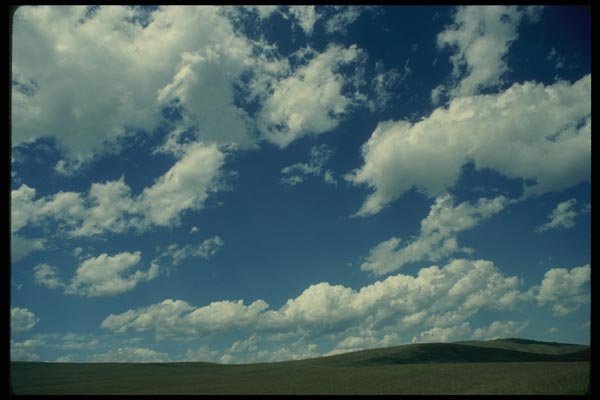 018079 Clouds Near Sparwood, B.C. A4 Photo Print