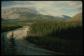 018083 Rockies Near Laird, B.C. A4 Photo Print