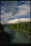 018088 Babine River Near Kispiox, B.C. A4 Photo Print
