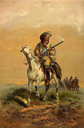 019 Buffalo Bill Vintage A4 Photo Print