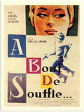 02 a bout de souffle 2 Vintage Advert A4 Photo Print