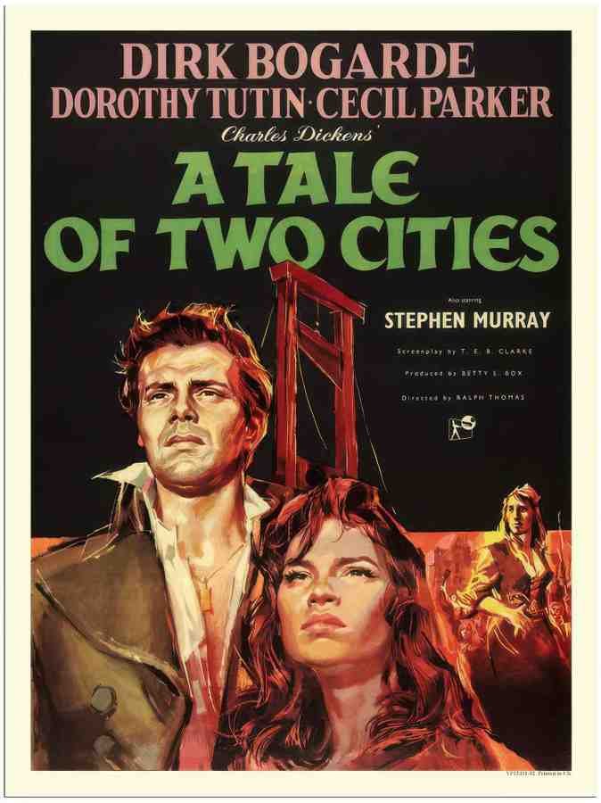 02 tale of two cities dickens dirk bogarde 2 Vintage Advert A4 Photo Print