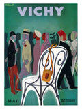 02 vichy france 2 Vintage Advert A4 Photo Print