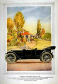 020 Automobile Advertising Vintage A4 Photo Print