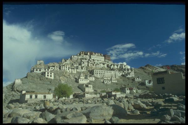 020001 Thikse Monastery A4 Photo Print