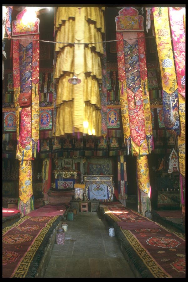 020007 Prayer Hall ( Lhakhang ), Thikse Monastery A4 Photo Print
