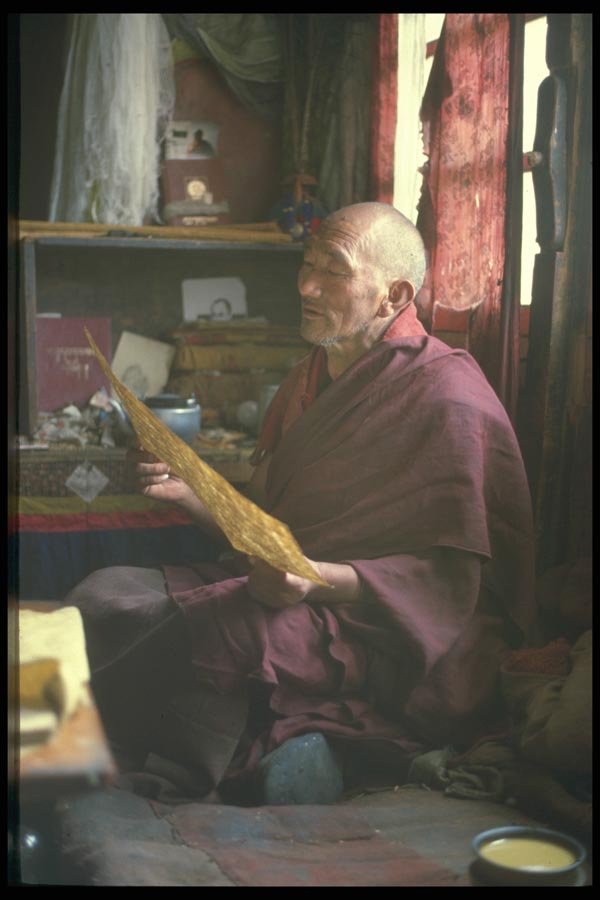 020020 Tibetan Monk, Potala Palace A4 Photo Print