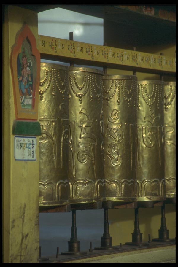 020029 Prayer Wheels A4 Photo Print