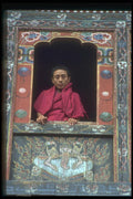 020044 Bhatanese Monk A4 Photo Print