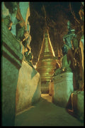 020059 Pagoda, Pindaya Caves A4 Photo Print