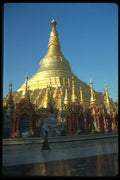 020060 Shewedagon Pagoda A4 Photo Print