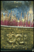 020078 Incense Offering, Wat Phra Kaew A4 Photo Print