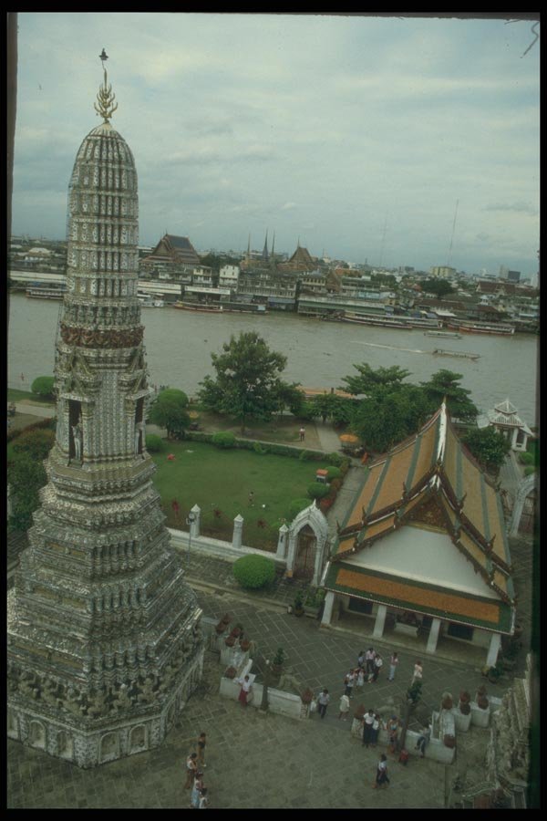 020081 Prang, Wat Arun ( Temple Of The Dawn ) A4 Photo Print