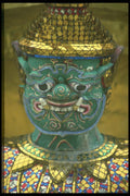 020090 Yaksha Demon, Wat Phra Kaew A4 Photo Print
