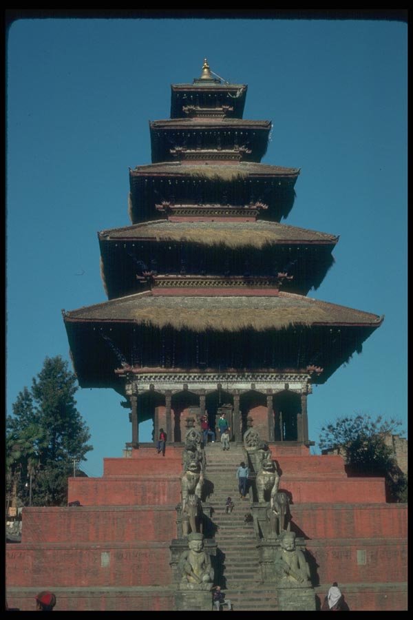020093 Temple Of Isvari A4 Photo Print