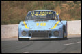 021044 Light Blue Porsche, Frontal A4 Photo Print