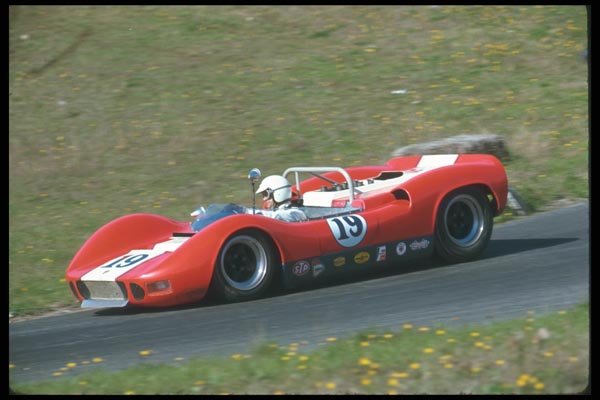 021087 Red Mclaren, Left Side A4 Photo Print