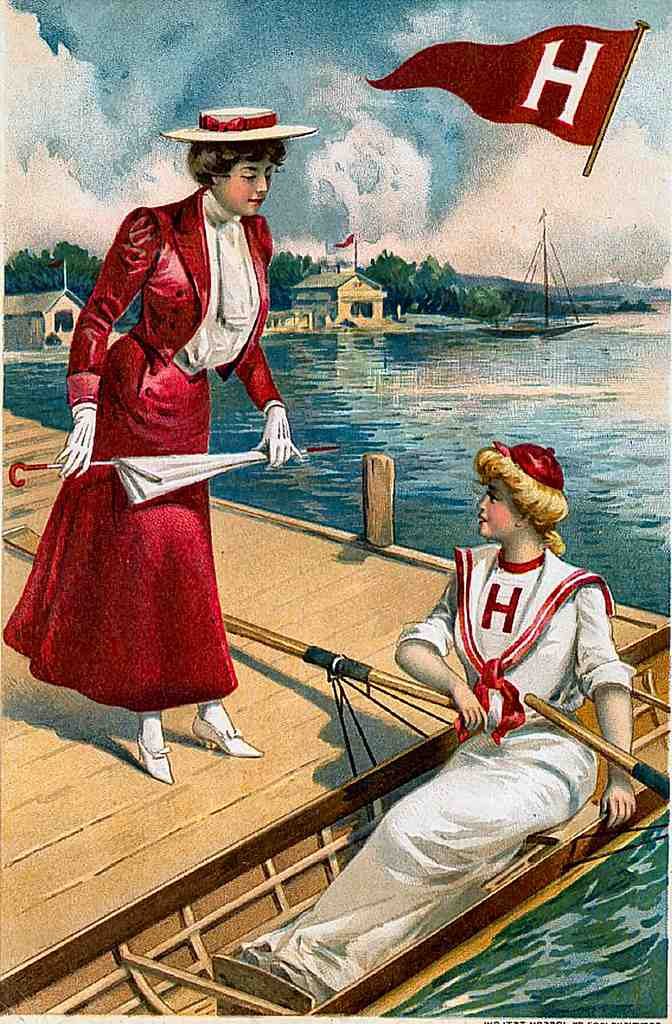 022 Rowing Vintage A4 Photo Print