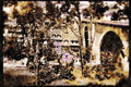 022015 Arched Stone Bridge At Angle A4 Limited Edition Watercolour Print