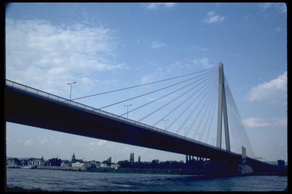 022018 Cable stayed Bridge A4 Photo Print