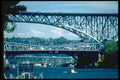 022025 Steel Arch Over Drawbridge A4 Photo Print