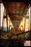 022030 Birders Below Bridge Span A4 Limited Edition Watercolour Print