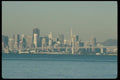 022038 San Francisco Behind Bay Bridge A4 Photo Print