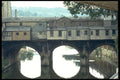022059 Arched Stone Bridge, Florence Italy A4 Photo Print