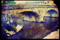 022068 Double arched Stone Bridge On Canal A4 Limited Edition Watercolour Print