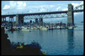 022082 Bridge Over Marina At Dusk A4 Photo Print