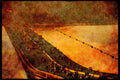 022089 Floating Bridge With Booms A4 Limited Edition Watercolour Print
