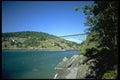 022091 Steel Arched Bridge Connecting Island A4 Photo Print