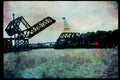 022097 Single Bascule Drawbridge A4 Limited Edition Watercolour Print