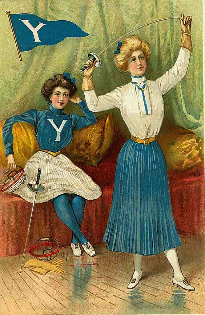 023 Fencing Vintage A4 Photo Print