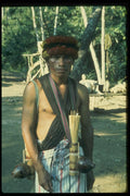 023037 Native Jungle Man A4 Photo Print