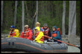 023054 Rafting In Rubber Boat A4 Photo Print