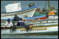 023066 Fishermen In Peru A4 Photo Print